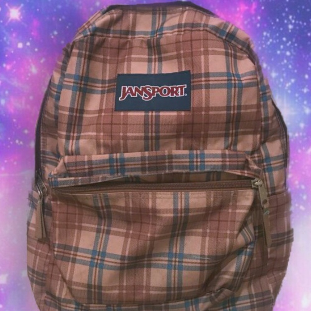 Plaid Jansport Superbreak